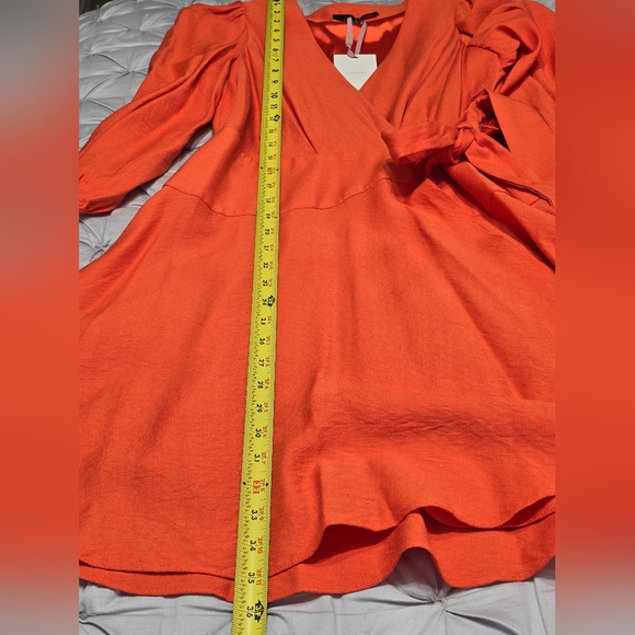 🤩Host Pick❤️NWT Alex Marie Enola Surplice Wrap Dress Women's Size 4 - Picture 11 of 11